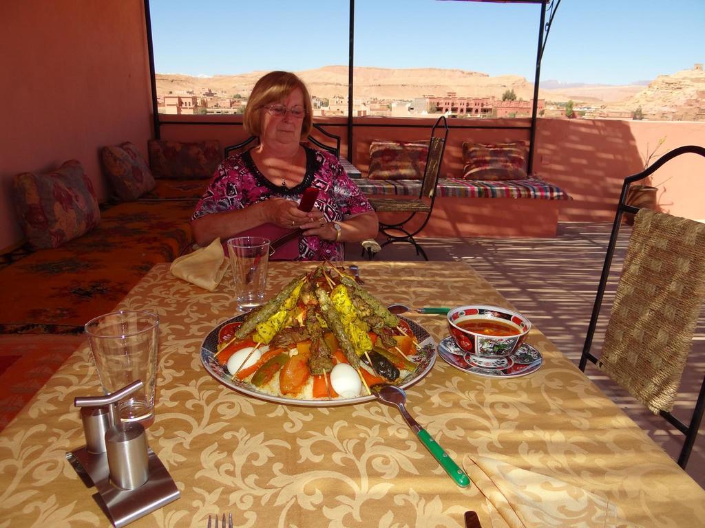 Maison D'Hotes Nouflla Aït Benhaddou Eksteriør bilde